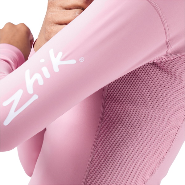 Zhik Womens Eco Spandex UPF50+ Top Long Sleeve Rash Vest DTP-0063-W-MAU - Mauve Orchid